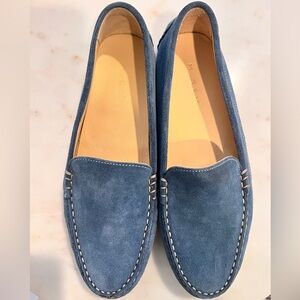 M.GEMI The Felize Suede Dusk Blue Sz. 39